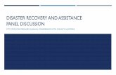 Disaster recovery and assistance panel discussionas possible (Standardized Emergency Management System GC 8607) Resolution to the Board: 1. Declaring a local emergency - within 10