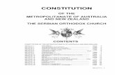 CONSTITUTION - Novinar.DE...DRAFT V - 4. ARTICLE 3 ADMINISTRATIVE AUTONOMY 1. The tenets of the Serbian Orthodox Church, its Constitution and other rules, regulations and decisions