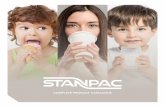 CUPS & LIDS - Stanpac · CUPS & LIDS ABOUT STANPAC Founded in 1949, Stanpac prides itself on providing incredible service and quality products. What first began as a manufacturer