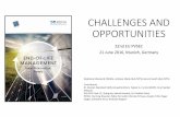CHALLENGES AND OPPORTUNITIES - EUPVSEC · CHALLENGES AND OPPORTUNITIES 32nd EU PVSEC 21 June 2016, Munich, Germany Stephanie Weckend (IRENA), Andreas Wade (IEA‐PVPS), Garvin Heath
