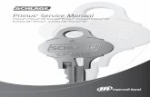Primus Service Manual - locksmithing education · Primus Service Manual Primus and Primus XP Compatibility Primus and Primus XP cylinders can be incorporated into any system using