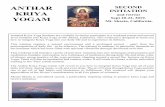ANTHAR SECOND KRIYA and retreat Mt. Shasta, California. · Initiated Kriya Yoga Students are cordially invited to participate in a weekend retreat and second level initiation into