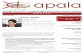 President s Message · 2  APALA Newsletter ⁞⁞ Winter 2016 Relatedly, APALA has, as in previous years, submitted an Emerging Leaders Project to ALA.