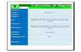 University of Nigeria Rural Appraisal Training for Soybean... · Rapid Rural Appraisal Training for ~oybeik Utilization Project Personnel in Nigcria md Ghana . Ar. activity of the