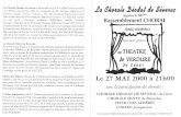 ...La Chorale Déodat de Séverac a été fondée en 1979 et a fêté l'année dernière son 20ème anniversaire. Elle est composée de 40 choristes répartis en 4 pupitrcs : Basses