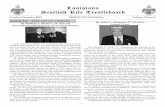 Louisiana Scottish Rite Trestleboard 2007.pdf · Louisiana Scottish Rite Trestleboard Scottish Rite KEEP MOVING FORWARD SCG Ronald A. Seale, 33° announced the election of Ill. William