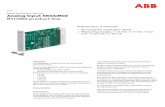 RTU560 product line - ABB Group · • Threshold value monitori onabsoluevalueor with accumulation • Periodic transmission and background cycles During initialization and operation