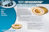 Ra ChIpbReakeR - Ingersoll Cutting Tools...RA chipbreaker for heavy rough machining of large sized parts. RA chipbreaker inserts maximize tool life due to decreased cutting forces