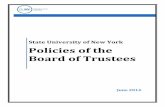 Policies of the Board of Trusteessystem.suny.edu/media/suny/content-assets/documents/boardoftrustees/... · Policies of the Board of Trustees Page 2 THE STATE UNIVERSITY OF NEW YORK