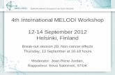 4th International MELODI Workshop 12-14 September 2012 ... · 4th International MELODI Workshop 12-14 September 2012 Helsinki, Finland Break-out session 2B: Non-cancer effects ...