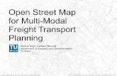 Open Street Map for Multi-Modal Freight Transport Planning · 2014-06-02 · Open Street Map for Multi-Modal Freight Transport Planning 2014 - Markus Mayr, Gerhard Navratil – TU