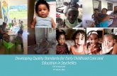 Developing Quality Standards for Early Childhood Care and ...pubdocs.worldbank.org/en/673281485965596864/Developing-Quality-Standards-for-ECCE-in...Developing Quality Standards for
