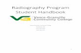 Radiography Student HandbookGoal 1: The radiography student will demonstrate clinical competency in skills related to the Radiography profession. 1. Student Learning Outcome - The