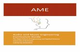 AME Curr Guide F18 S19 - University of Rochester · Engineering with as little as one additional year of study following completion of the AME BS program. ... starting course is determined