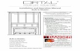 Ortal Installation Manual · 2018-09-20 · Ortal Installation Manual: Built-in Models, September 2018 3 WARNING – INSTALLATION AND SERVICE Installation and repairs must be done