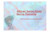 African Swine Fever facing Romania...- Silvic Directorates (local -“Romsilva”) - The General Association of Hunters and Anglers Romania - veterinarians The total number of participants