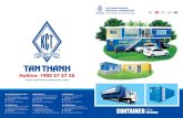 CONTAINER...tan thanh tan thanh 10’ office container - overview 10’ office container - specifications 10 11 symbol d w pb ac f l t s p description quantity steel door with glass