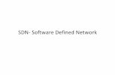 SDN- Software Defined Network · – Việc tạo kênh được giải quyết bằng ứng dụng SDN-IP của ONOS. • Cần cung cấp cho ứng dụng một số thông tin