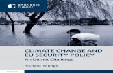 CLIMATE CHANGE AND EU SECURITY POLICY4 | Climate Change and EU Security Policy: An Unmet Challenge change. But it needs to do more to develop an effective set of policy instru-ments