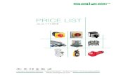Nov.2018 price list - rcmittal.comPRICE LIST As on 1.11.2018. Rotary Switches, Load Break Switches & Cable Ducts are marketed by Contents Load Break Switches Cable Ducts Relay & Relay