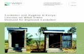 Sanitation and Hygiene in Kenya: Lessons on What Drives ...Lessons on What Drives Demand for Improved Sanitation This field note summarizes the findings of an assessment on the impact