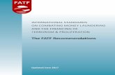 INTERNATIONAL STANDARDS ON COMBATING MONEY … Banilor/2017/FATF... · FINANCIAL ACTION TAS K FORCE The Financial Action Task Force (FATF) is an independent inter -governmental body
