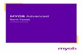 MYOB Advanced - Bank Feedshelp.myob.com.au/advanced/whitepapers/MYOB Advanced...available on the MYOB website. • Authorisation to apply for bank feeds. To authorise a user to apply