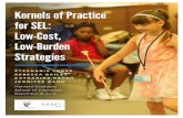 Kernels of Practice for SEL: Low-Cost, Low-Burden Strategies · emotional learning (SEL), character education, bullying prevention, conflict resolution, 21. st. Century/life skills,
