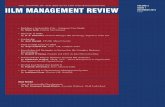 IILM MANAGEMENT REVIEW IMR · By Indraneel Som, Director HR, Herbalife IILM MANAGEMENT REVIEW ... papers or articles in IMR would be whether they could be taught to a group of business