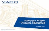 Victorian Public Hospital Operating Theatre Efficiency · 8 Victorian Public Hospital Operating Theatre Efficiency Victorian Auditor-General’s Report The productive efficiency of