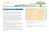 the guidepost - Guilford Park Presbyterian Church - …...guidepost The Newsletter of Guilford Park Presbyterian Church the May 2 0 1 5 From the Pastor’s Desk A Note from Jo Spring