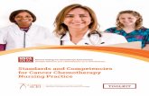 Standards and Competencies for Cancer Chemotherapy Nursing ... · The National Strategy for Chemotherapy Administration (NSCA) is a special initiative of CANO/ACIO that seeks to establish