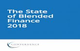 The State of Blended Finance 2018 - OECDCONVERGENCE 4THE STATE OF BLENDED FINANCE 2018 Introduction Blended Finance To achieve the SDGs, a significant scale-up of investment is required.