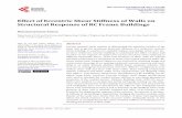 Effect of Eccentric Shear Stiffness of Walls on Structural ... · factors may include the location of shear walls, earthquake forces, wind loads, subsurface interaction and geometry