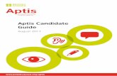 Aptis Candidate Guide...Aptis Candidate Guide 7 The next question type asks you to identify a word from a list that is commonly used with the given word. There is a ﬁnal question