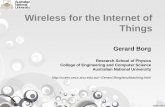 Wireless for the Internet of Thingsusers.cecs.anu.edu.au/~Gerard.Borg/anu/pubs/W4IOT_WinterSchool_2018.pdf · where is the wavelength, G is the antenna gain. > Effective (receiving)