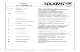 OF CONTENTS TM - naamsstandards.orgstamping die design, specification and construction. METRICATION AND STANDARDIZATION BACKGROUND In December 2009, the A/SP discontinued its sponsorship