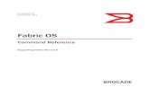 Fabric OS Command Reference, 7.2 · Fabric OS Command Reference 53-1000599-03 Corrections and updates to 31 commands. Removed “Brocade Optional Features” from Preface. Added trademark
