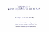 Complément : quelles explorations en cas de MATsoc-nephrologie.org/PDF/epart/assoc/CJN/2010_marseille/04-fremaux.pdf · Complément : quelles explorations en cas de MAT Laboratoire