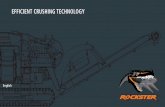 EFFICIENT CRUSHING TECHNOLOGY...The unique design of the ROCKSTER crusher allows the transformation from a jaw crusher to an impact crusher and vice versa in only a few hours. Achieve