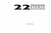 for DEVELOPING TEAM LEADERS - dekon-hr.ro EXERCITII/22 Training Events for... · PREfAcE Writing training activities for other people to use is a humbling experi-ence. Because I am