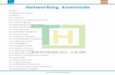 technicalhub.io · 3.2.2.4 Lab — Determine the MAC Address of a Host ... 4.4.3.1 From IPv4 Private to Public Addresses 4.4.3.2 Packet Tracer — Examine NAT on a Wireless Router