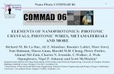 ELEMENTS OF NANOPHOTONICS: PHOTONIC CRYSTALS, PHOTONIC WIRES, METAMATERIALS …userweb.eng.gla.ac.uk/charles.ironside/Presentations/... · 2008-12-03 · Optoelectronics Research