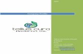 Company Profile - Telluscura Cura Company Profile.pdf · Tellus Cura SUB: COMPANY PROFILE Dear Sir, With very precious, peaceful and eco-friendly New Year wishes and season greetings