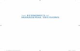 THE ECONOMICS OF MANAGERIAL DECISIONS...THE ECONOMICS OF MANAGERIAL DECISIONS ROGER D. BLAIR University of Florida MARK RUSH University of Florida New York, NY A01_BLAI8235_01_SE_FM_ppi-xxxiv.indd