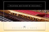 piano buyer’s guide · instrument may be challenging. This special Piano Buyer’s Guide will help you assess your desires, fine tune your preferences and select the perfect piano