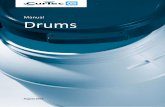 Manual Drums - CurTec · Drums manual 2018-6 The table allows you to calculate the number of drums that can be stacked: Reduce the stacking weight mentioned with the relevant share