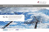 RENEWABLE ENERGY PPAs - pmaconference.com · RENEWABLE ENERGY PPAS April 3-4, 2018 | Denver, CO PAGE. 2. OVERVIEW. The Renewable Energy Power Purchase Agreements seminar is designed