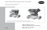Type 3372 Electropneumatic Actuatorsamsoncontrols.net/manuals/3372MN2.pdf8 EB 8313-3 EN Design and principle of operation 2 Design and principle of oper-ation The Type 3372 Electropneumatic