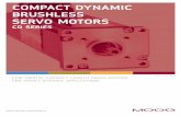 Compa DynamiCt C Brushless servo motors · rev. a, may 2014 2 introduction moog compact dynamic Brushless servo motors w henever the highest levels of motion control performance and